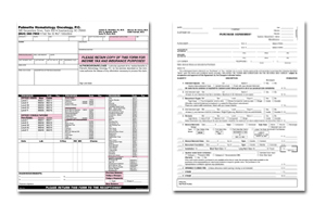 Carbonless Custom Business Forms (NCR)